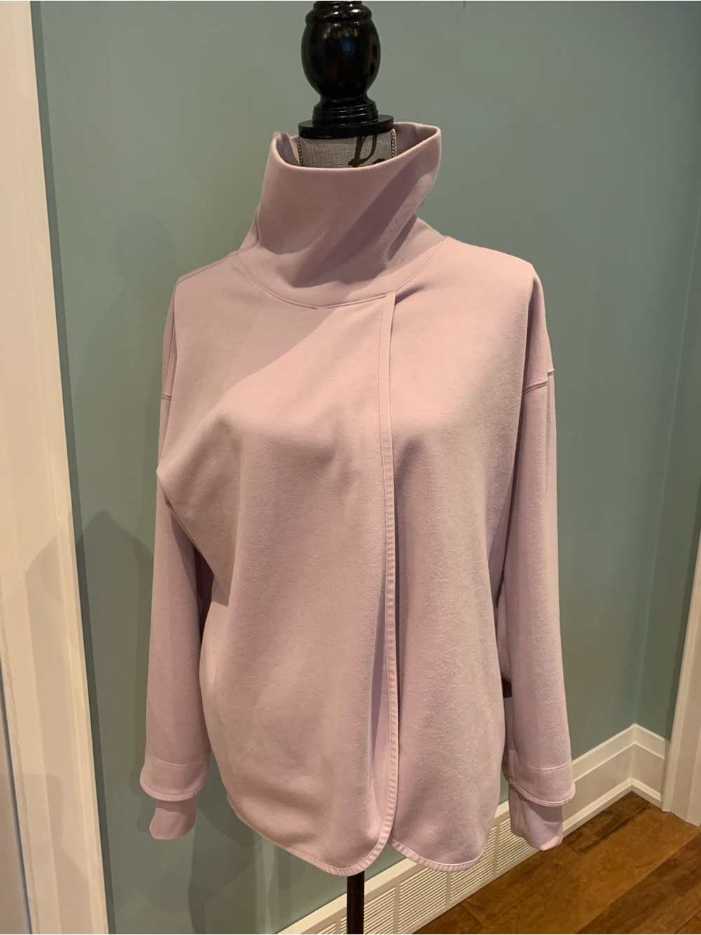 Nike Lilac Funnel Neck Pullover Sweater